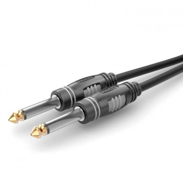 Sommer Cable HBA-6M-0300 Teleplugg Audio Anslutningskabel [1x Teleplugg: 6,3 mm (mono) - 1x Teleplugg: 6,3 mm (mono)] 3