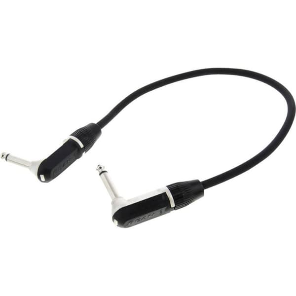Cordial CFI 1,5 RR Teleplugg Jack Kabel [1x Teleplugg 6.35 mm - 1x Teleplugg 6.35 mm] 1.50 m Svart Flexibel