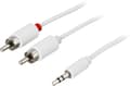 Miniatyrbillede 4 af 4: Audio Cable 3.5mm ma - 2xRCA ma 2m, white