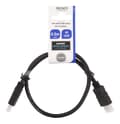 Pikkukuva 3 / 3: HDMI cable, HDMI High Speed w/Ethernet, CCS, 0.5m, black
