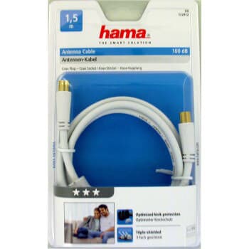 HAMA antennekabel 100dB 1,5m