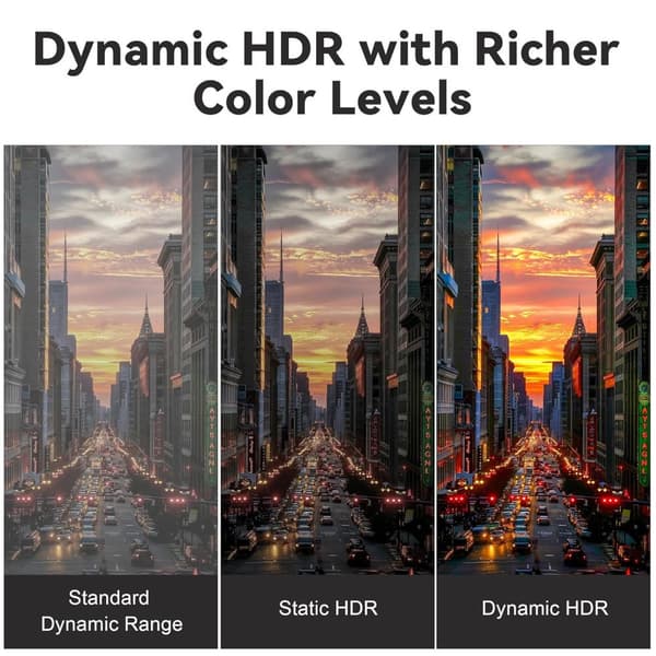 NÖRDIC 5m aktiivinen AOC optinen kuitukaapeli HDMI 2.1 8K 60Hz 4K 120Hz 48Gbps Dynamic HDR, eARC, VRR yhteensopiva RTX 3080 3090 kanssa