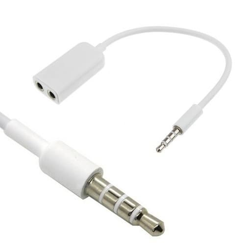 Hovedtelefonsplitter til iPhone / iPod / iPad