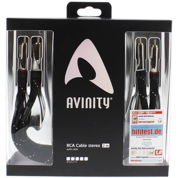 AVINITY 2x2RCA Kabel 2 m Klasse 5