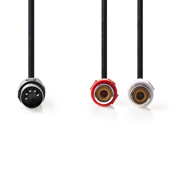 DIN 5-pin audiokaapeli