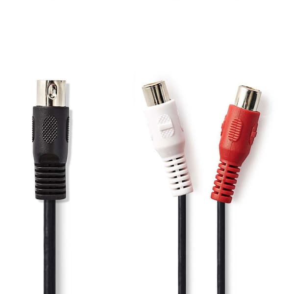 DIN 5-pin audiokaapeli