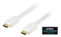 Pikkukuva 2 / 4: Flat HDMI cable, HDMI High Speed with Ethernet, 0.5m, white
