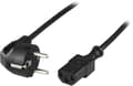 Miniatyrbillede 4 af 4: Device cable PC wall angled CEE 7/7 & IEC C13 10m