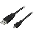 Miniatyrbilde 4 av 4: USB 2.0 cable, Type A ma, Type Micro B ma, 5-pin, 5m, black