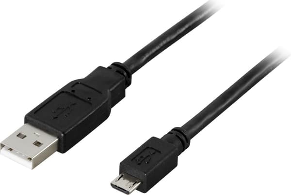 USB 2.0 cable Type A male Type Micro B male 5pin 2m black
