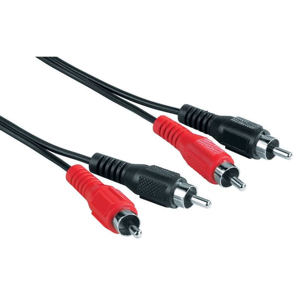 HAMA Audio Kabel 2 Phono-2 Phono 2,5m ST