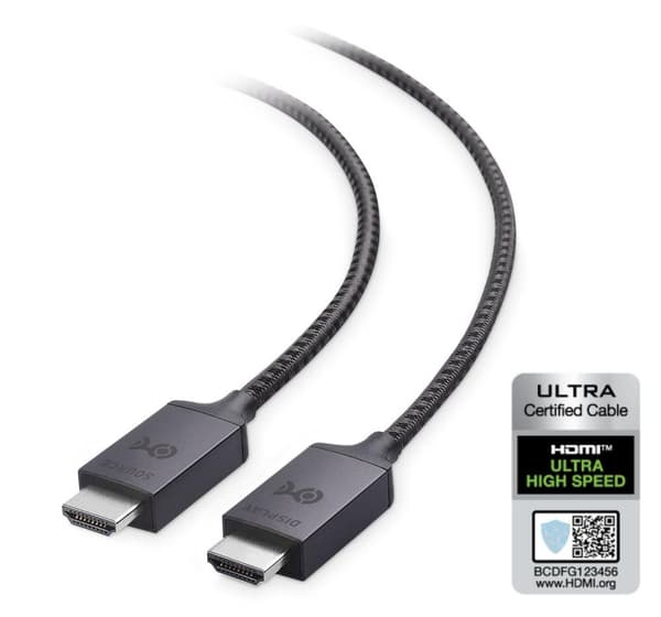 Cable Matters Certificeret Ultra High Speed HDMI2.1 Aktiv AOC Optisk fiberkabel 5m 8k 60Hz 4K 120Hz 48Gbps Dyn. HDR,EARC, VRR Kompatibel RTX3080