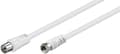 Miniatyrbillede 3 af 4: SAT-/antenne-adapterkabel (<70 dB), dobbelt afskærmet