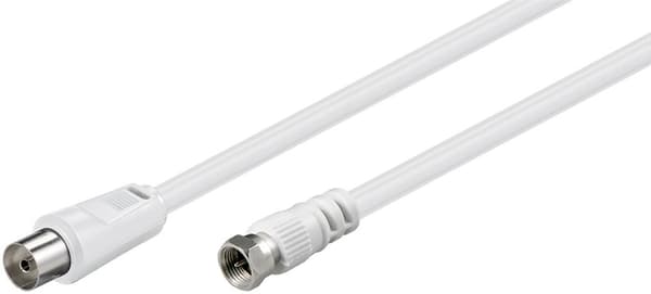 SAT-/antenne-adapterkabel (<70 dB), dobbelt afskærmet