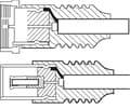 Miniatyrbillede 4 af 4: SAT-/antenne-adapterkabel (<70 dB), dobbelt afskærmet
