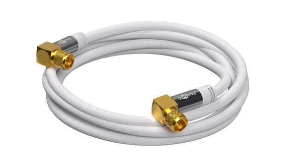 SAT -antennekabel (135 dB), 4x skjermet