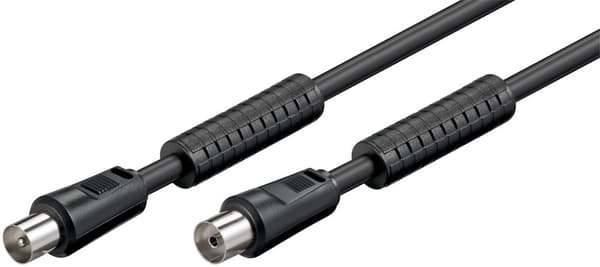 Antennikaapeli ferriitillä (80 dB), 2x suojattu