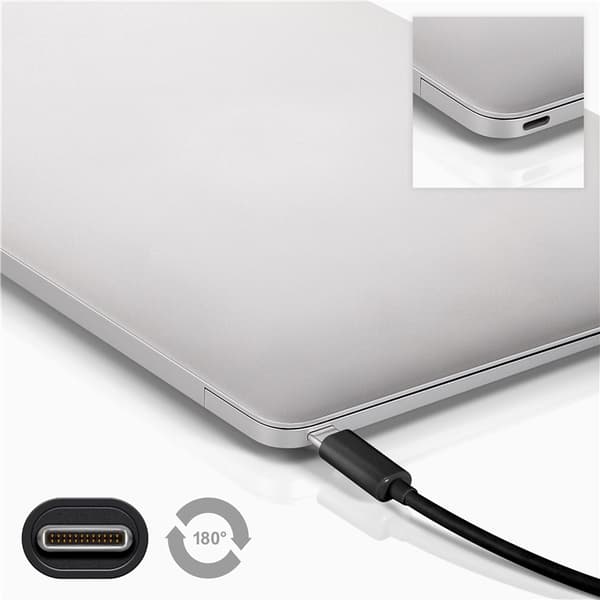 Synkronoi ja lataa Super Speed USB-C™ USB A 3.0 -latauskaapeliin