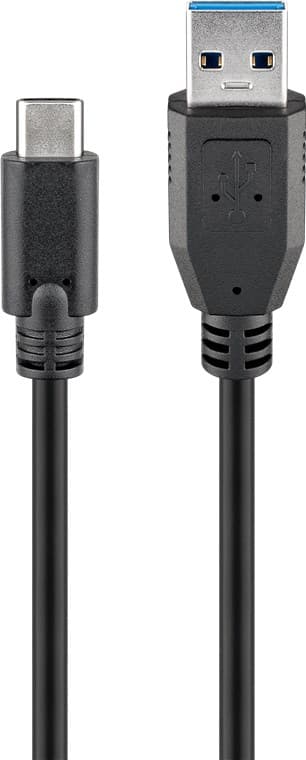 Synkronoi ja lataa Super Speed ​​​​USB-C™ USB A 3.0 -latauskaapeliin