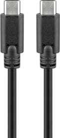 Miniatyrbild 1 av 4: USB-C™-kabel, USB 3.2, 4K/60 Hz, 60 W, 5 Gbit/s, Power Delivery, 3 m