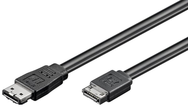 HDD eSATA-kabel 1,5 GBit/s/3 GBit/s/6 GBit/s