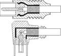 Miniatyrbilde 4 av 4: Vinklet antennekabel (80 dB), 2x skjermet