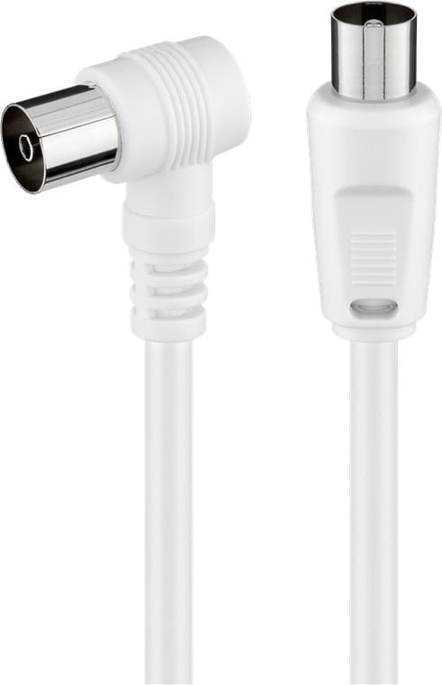 Kulmaantennikaapeli (<70 dB), 2x suojattu