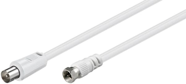 SAT-/antenne-adapterkabel (<70 dB), dobbelt afskærmet