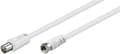 Miniatyrbillede 3 af 4: SAT-/antenne-adapterkabel (<70 dB), dobbelt afskærmet