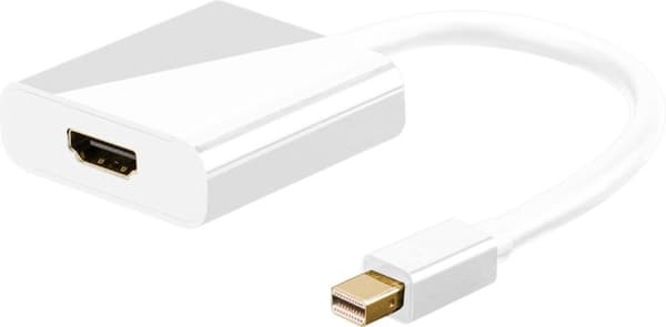 Mini DisplayPort™/HDMI™-adapterkabel 1.2, forgyldt