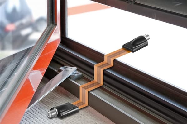 SAT-vindue-gennemføring, ekstremt flad (0,3 mm)