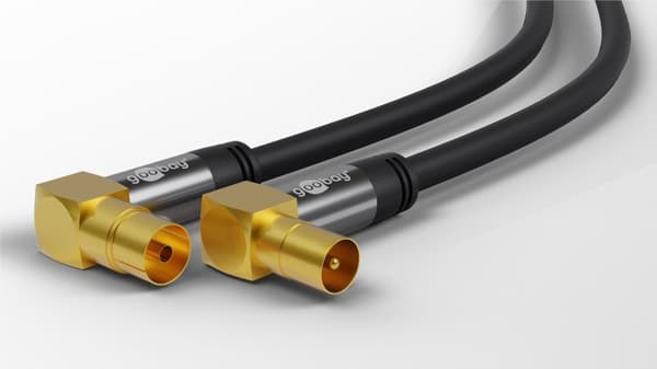TV-antennekabel (135 dB), 4x skjermet