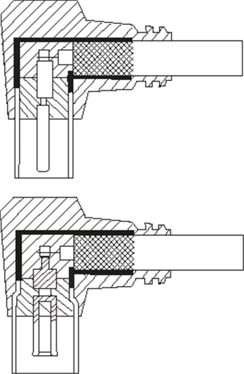 TV-antennekabel (135 dB), 4x skjermet