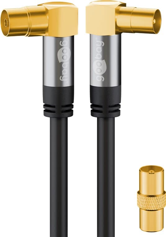 TV-antennekabel (135 dB), 4x skjermet