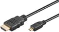 Miniatyrbilde 1 av 4: Høyhastighets Micro HDMIâ„¢-kabel med Ethernet (4K/60Hz)