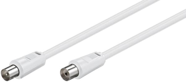 Antennekabel (80 dB), 2x skjermet