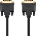 Miniatyrbilde 2 av 4: DVI-I Full HD-kabel dual link, gullbelagt