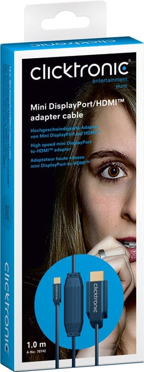 Aktivt mini DisplayPort™ til HDMI™-adapterkabel