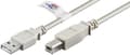 Miniatyrbild 4 av 4: Goobay USB 2.0 höghastighetskabel med USB-certifikat, grå