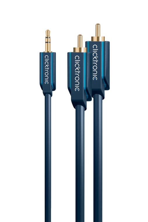 3,5 mm AUX til RCA-adapterkabel, stereo