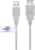 Miniatyrbild 1 av 4: USB 2.0 höghastighetsförlängningskabel med USB-certifikat