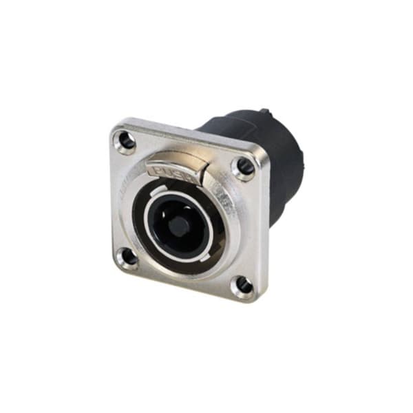 Neutrik NLT4MPXX Inbyggnadsuttag Svart, Silver 1 st