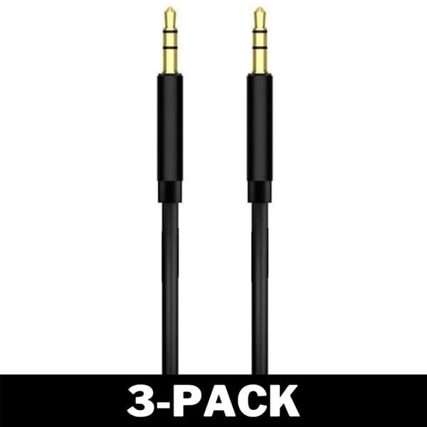 2M AUX-kaapeli 3,5 mm (AUX-AUX) Musta