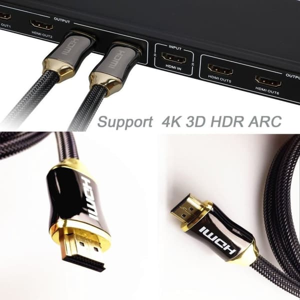 HDMI kabel 4K / 60Hz / 3D - 1.5 meter