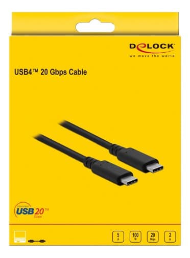 USB4™ 20 Gbps Cable 2 m