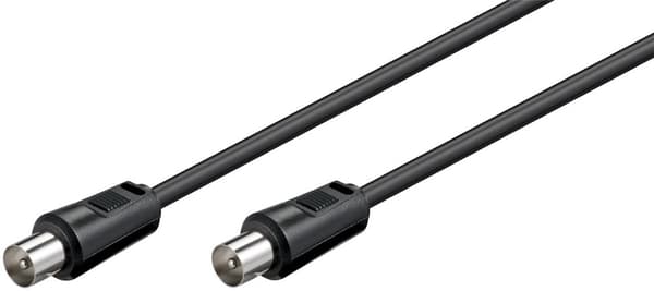 Antennekabel (<70 dB), dobbelt afskærmet