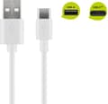 Miniatyrbillede 7 af 7: USB-C™ opladnings- og synkroniseringskabel (USB-A > USB-C™)