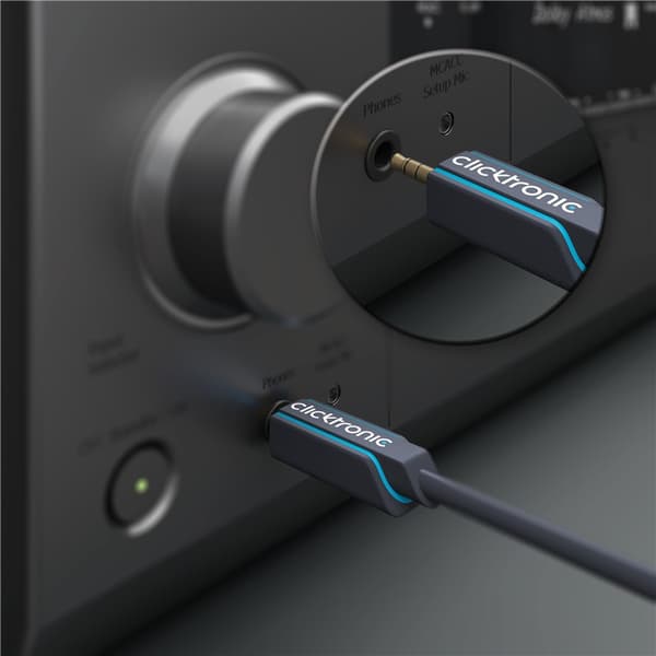 3,5 mm AUX-kabel, stereo