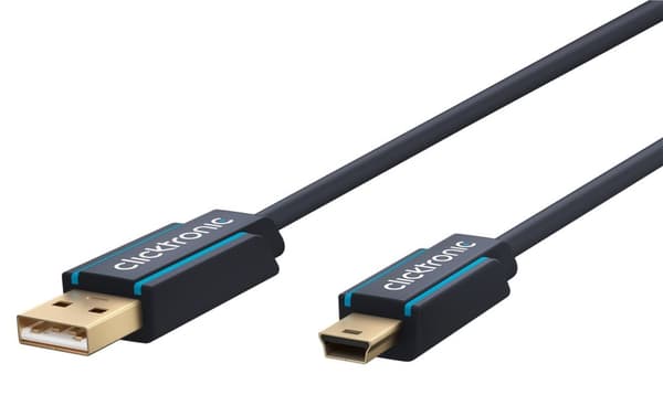 Adapterkabel från USB A till USB Mini B 2.0