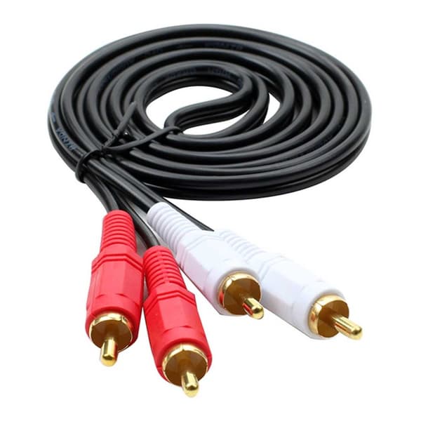 1,5m 2x RCA Hane Stereo Ljudkabel